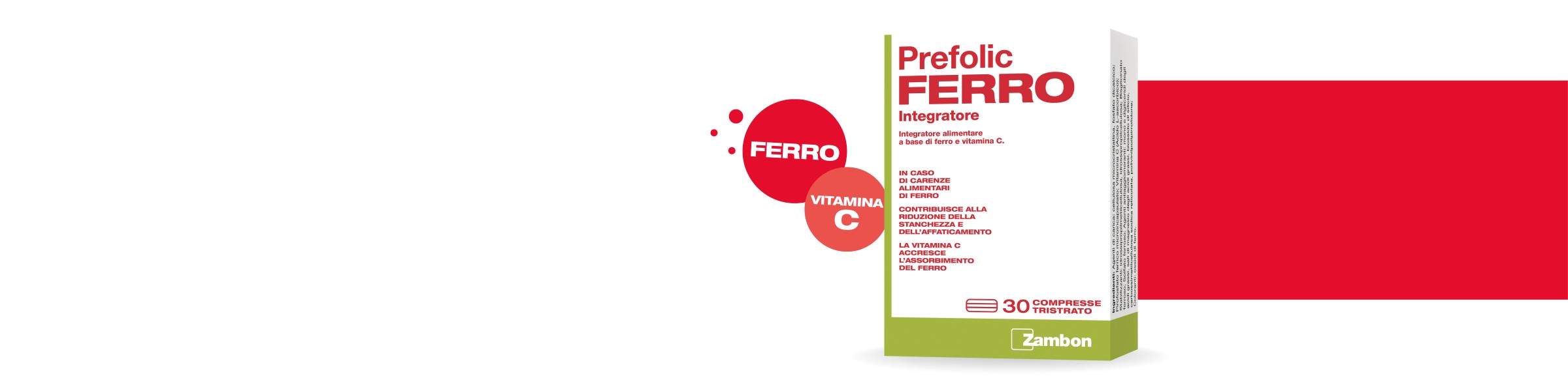 Box prodotto Prefolic Ferro con nuova grafica